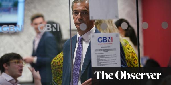 GB News turns to Nigel Farage as its saviour after ratings freefall