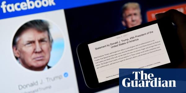 Facebook to suspend Trump’s account for two years
