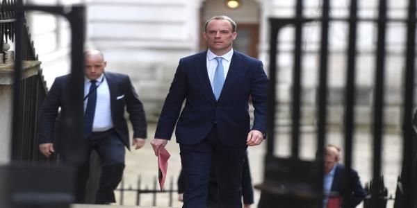 Boris Johnson’s Stand-In as U.K. Premier Is a Blunt Former Lawyer