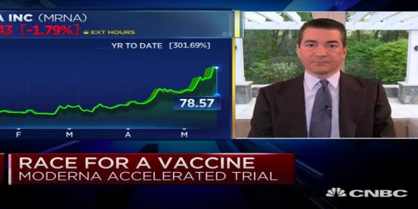 Moderna vaccine progress a positive development according to former FDA commissioner, but theres a lot of work ahead